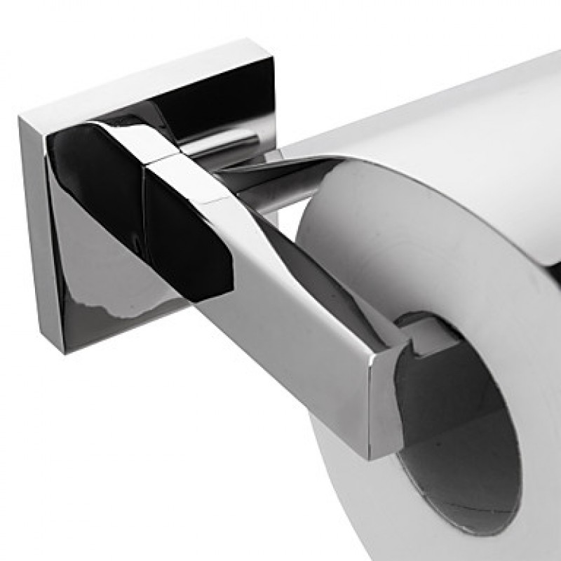  ,Toilet Paper Holder Stainless Steel Wall Mounted 160 x 145 x 65 mm (6.3 x 5.7 x 2.6") Stainless Steel Contemporary