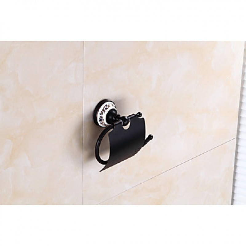 Bathroom Accessory Set / Toilet Paper Holder / Robe Hook / Towel Warmer / Oil Rubbed Bronze / Towel Ring/Towel Bar